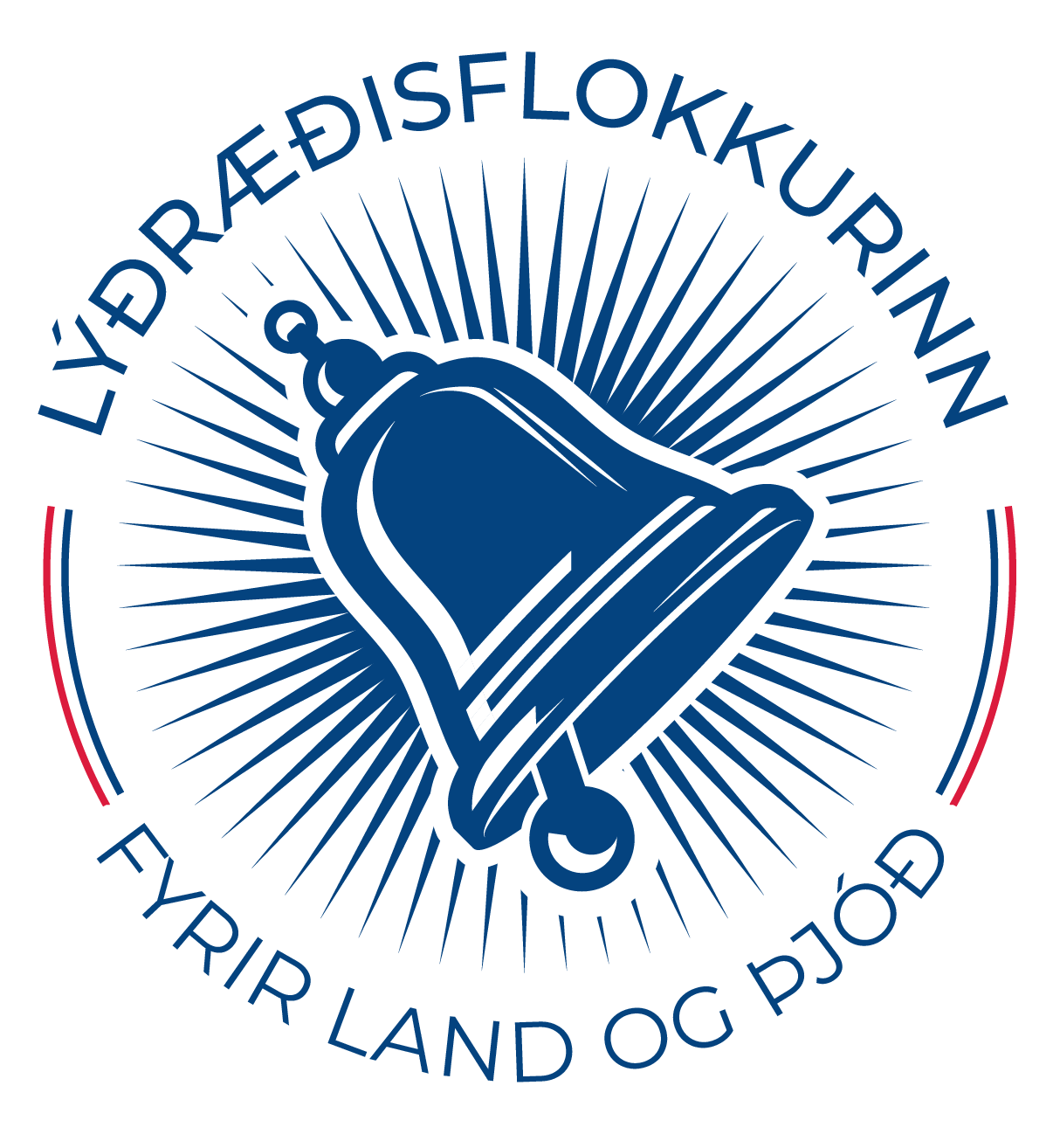 Lýðræðisflokkurinn's logo